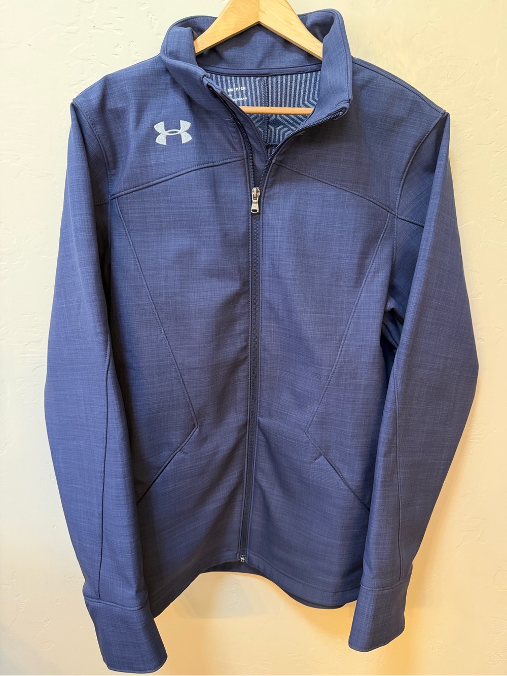Under Armour Men’s Jacket Coldgear Infrared Full Zip Blue Size Small NWT